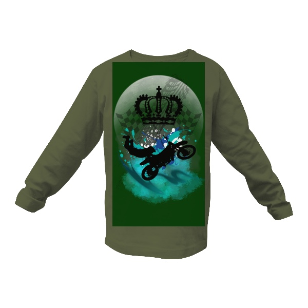 Dětská mikina khaki tm