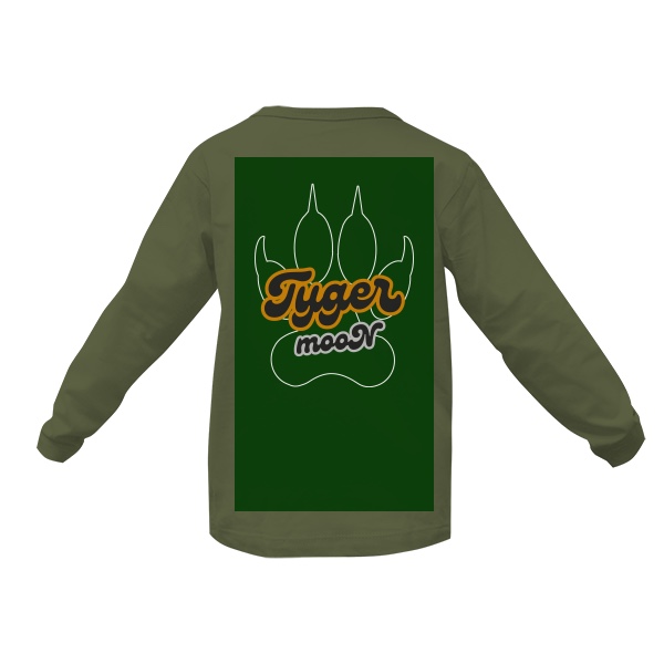 Dětská mikina khaki tm