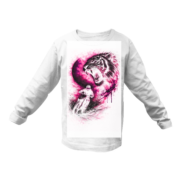 Dětská mikina růžová Tyger 